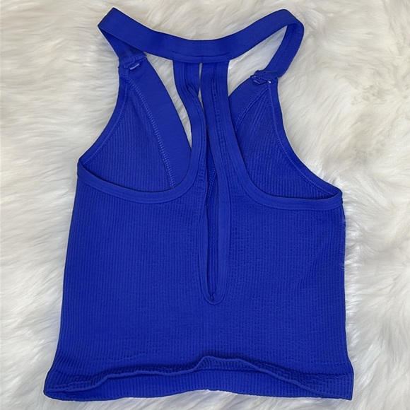 FREE PEOPLE | ✨NWOT✨ Free Throw Henley Tank in Blue * - Picture 5 of 5